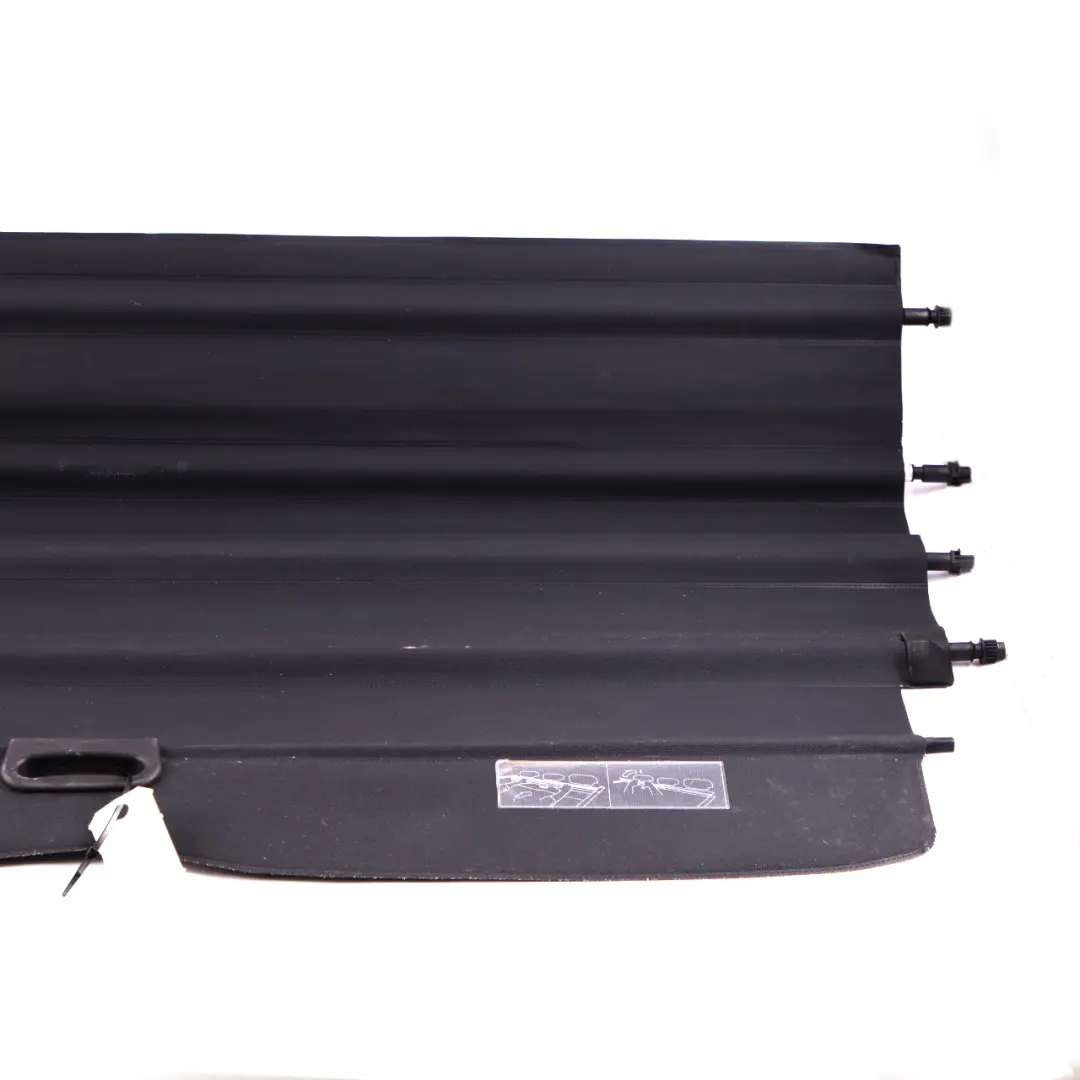 Boot Trunk Room Roller Blind Rear Parcel Shelf Schwarz Black to BMW X5 E53 with Part number 7027253 BMW X5 E53 Boot Trunk Room Roller Blind Rear Parcel Shelf Schwarz Black - SKU 7027253 - Part number 7027253