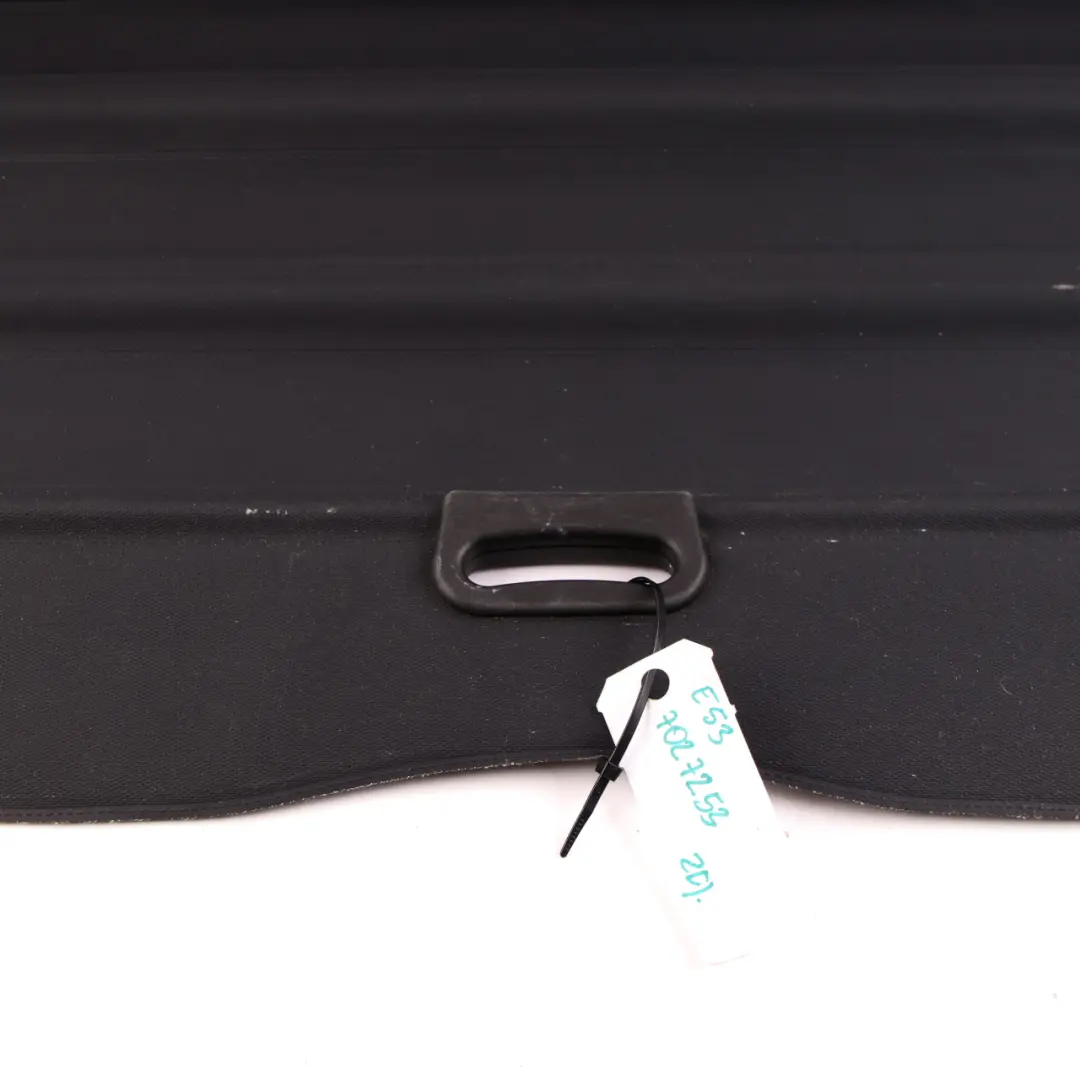 Boot Trunk Room Roller Blind Rear Parcel Shelf Schwarz Black to BMW X5 E53 with Part number 7027253 BMW X5 E53 Boot Trunk Room Roller Blind Rear Parcel Shelf Schwarz Black - SKU 7027253 - Part number 7027253