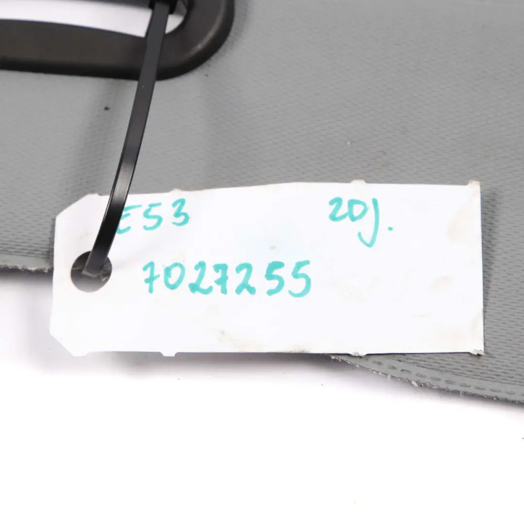 Roller Blind Boot Trunk Rear Parcel Shelf Grey to BMW X5 Series E53 with Part number 7027255 BMW X5 Series E53 Roller Blind Boot Trunk Rear Parcel Shelf Grey - SKU 7027255 - Part number 7027255