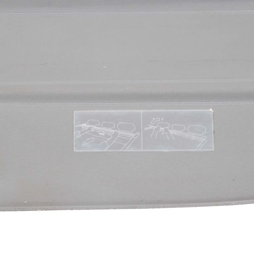 Roller Blind Boot Trunk Rear Parcel Shelf Grey to BMW X5 Series E53 with Part number 7027255 BMW X5 Series E53 Roller Blind Boot Trunk Rear Parcel Shelf Grey - SKU 7027255 - Part number 7027255