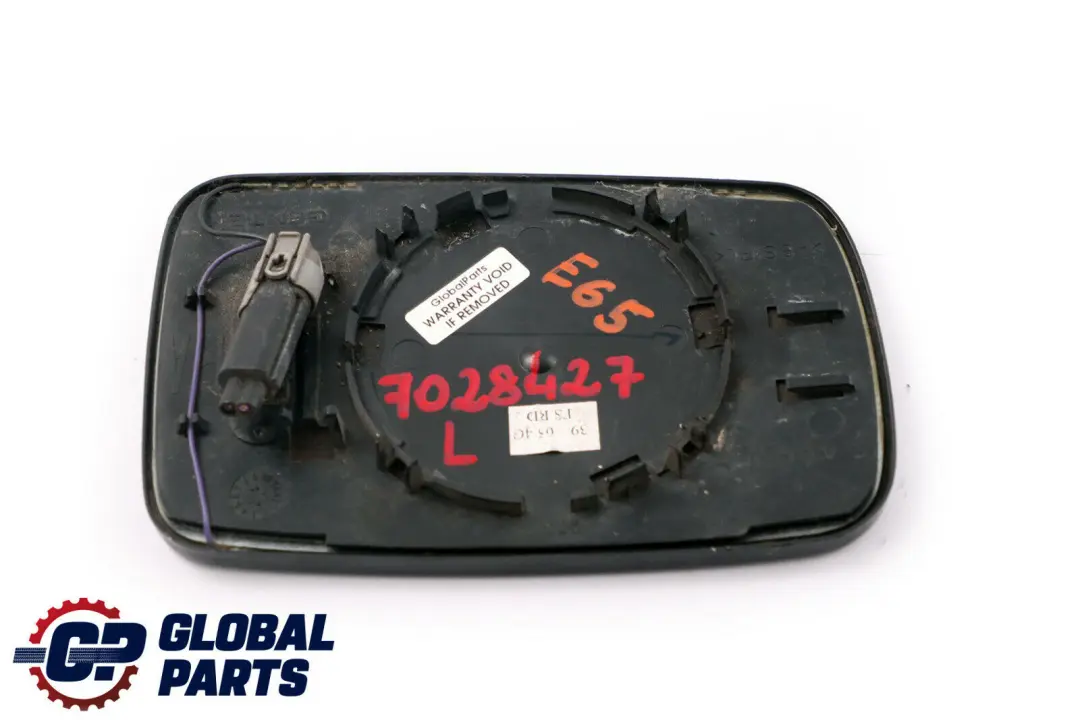 Spiegelglas Beheizt Weitwinkel Links Auto Dim für BMW 7 er E65 E66 E67 mit Teilenummer 7028427 BMW 7 er E65 E66 E67 Spiegelglas Beheizt Weitwinkel Links Auto Dim - SKU 7028427 - Teilenummer 7028427