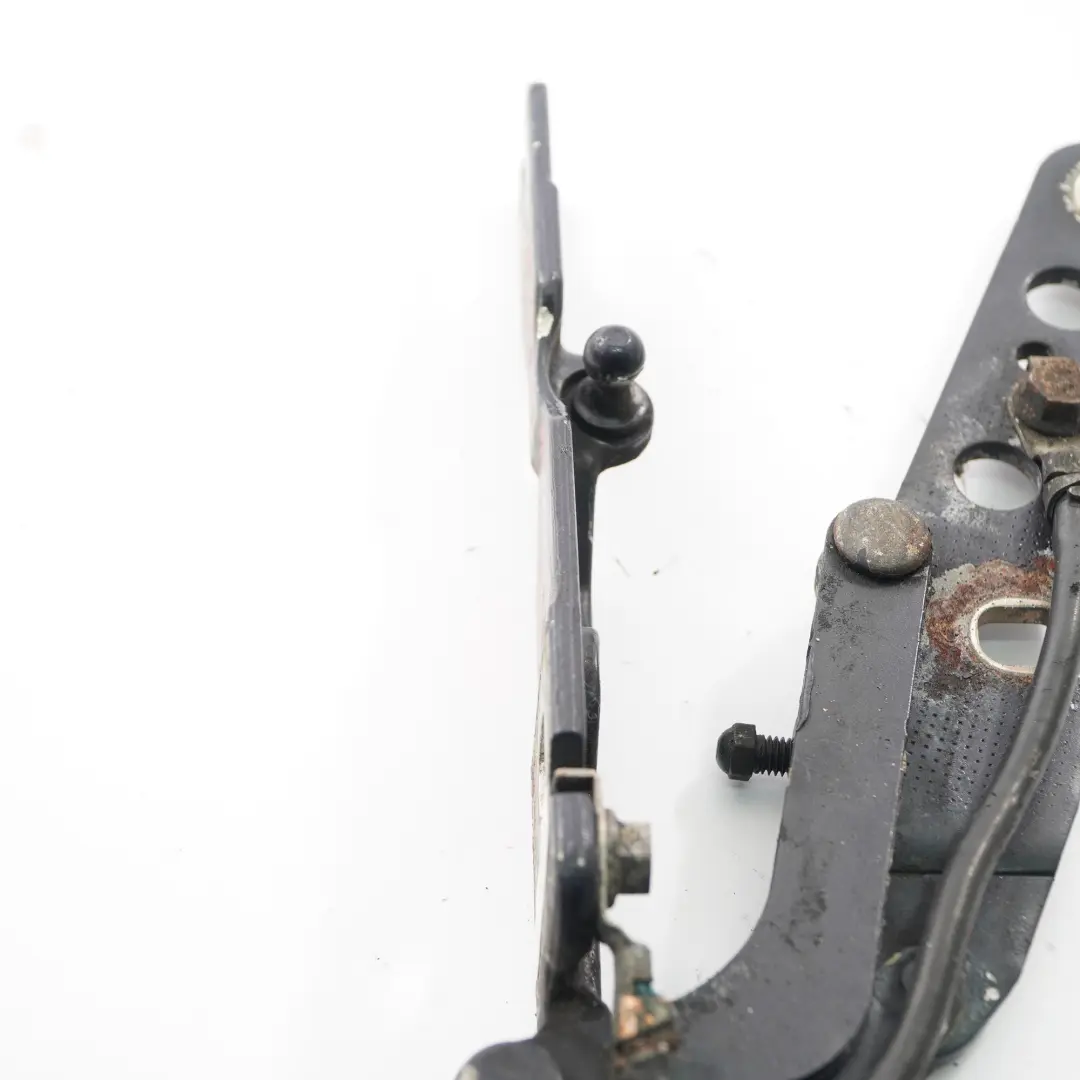 BMW E46 Motor Capó Bisagra izquierda Orient Azul Metalizado - 317 - SKU 7028577-OB - Número de pieza 7028577