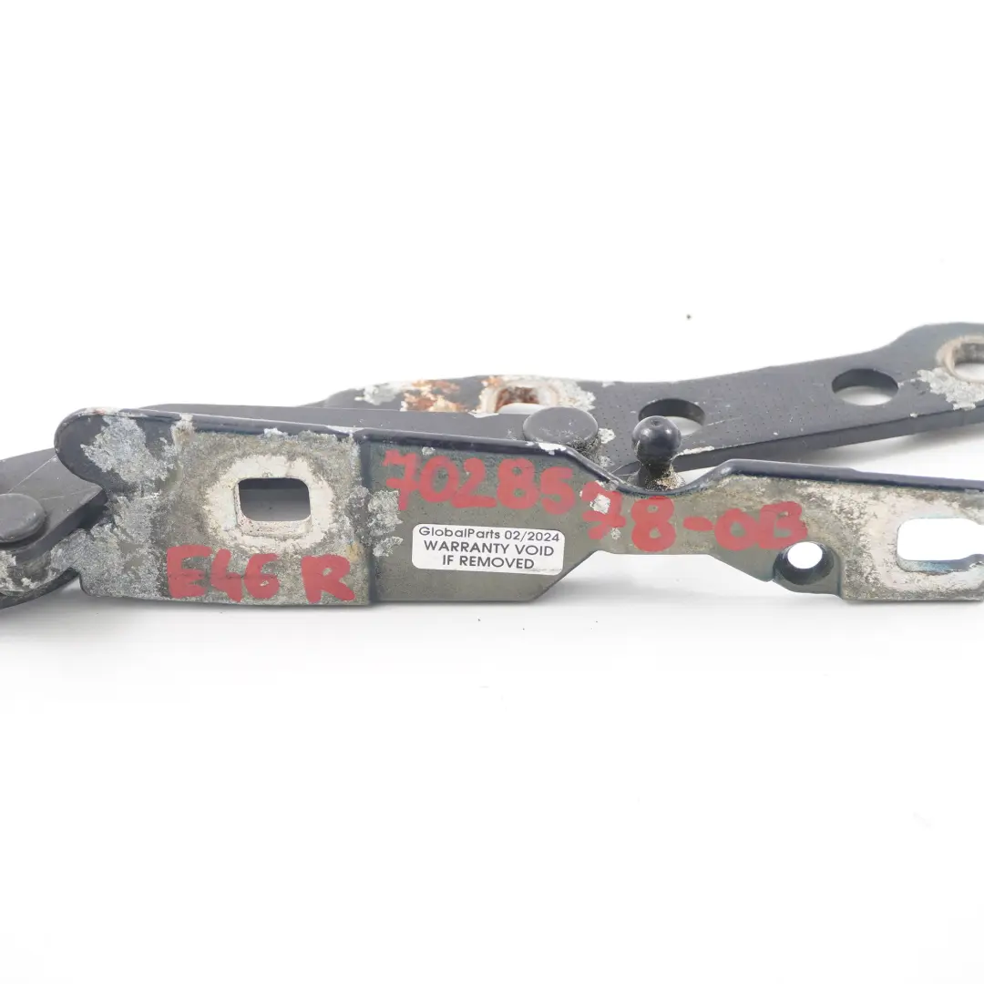 derecho Capó Bisagra Capó Orient Blau Metallic - 317 para BMW E46 Motor con número de pieza 7028578 BMW E46 Motor derecho Capó Bisagra Capó Orient Blau Metallic - 317 - SKU 7028578-OB - Número de pieza 7028578