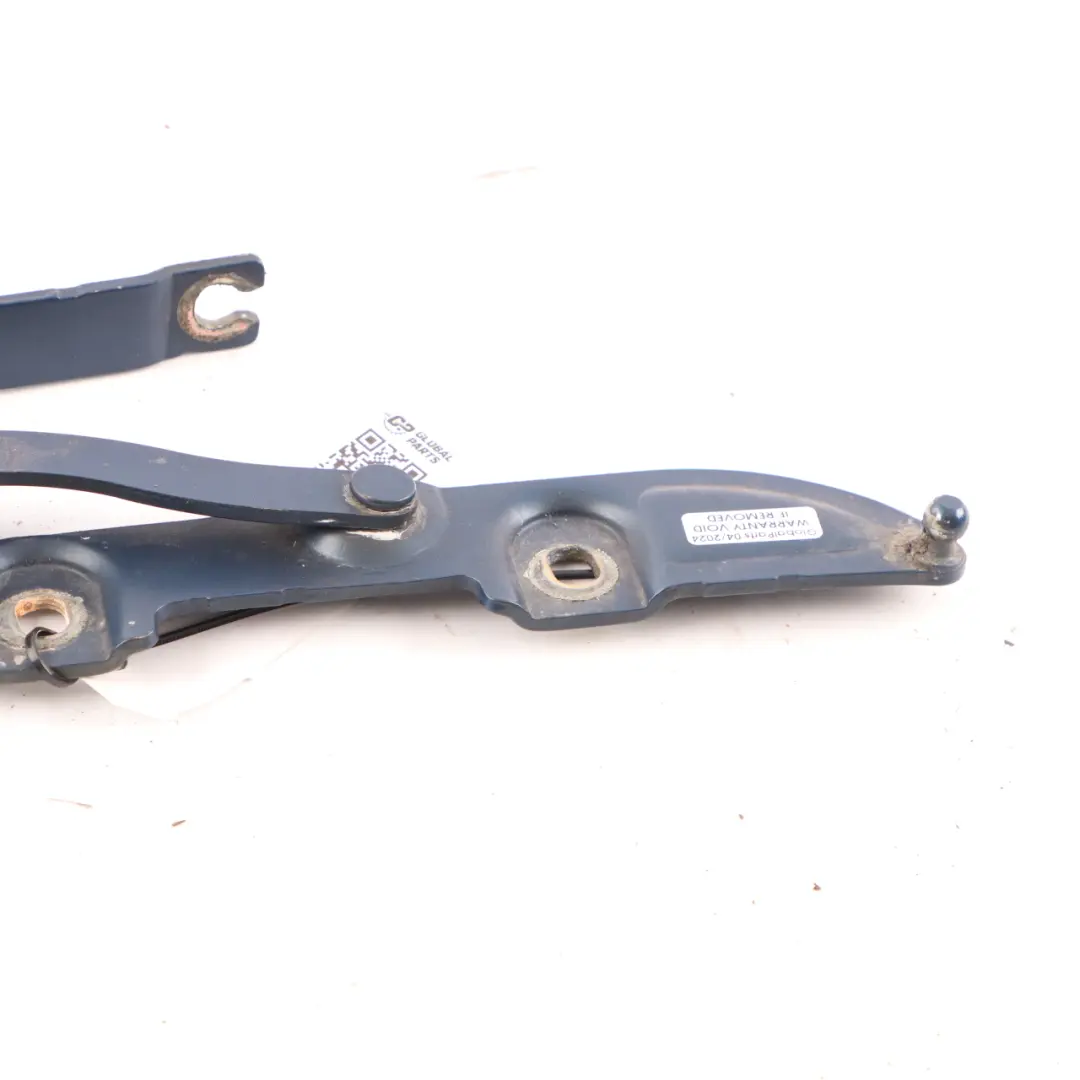 Hinge BMW E46 Convertible Trunk Lid Hinge Right O/S Topas Blue - 364 8222716 to with Part number 7028580 Hinge BMW E46 Convertible Trunk Lid Hinge Right O/S Topas Blue - 364 8222716 - SKU 7028580-TPB - Part number 7028580