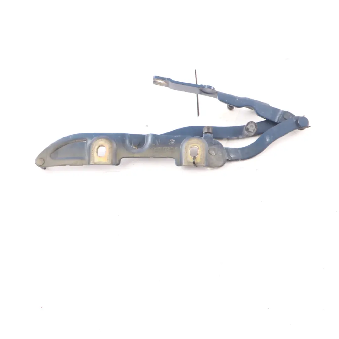 Hinge BMW E46 Convertible Trunk Lid Hinge Right O/S Topas Blue - 364 8222716 to with Part number 7028580 Hinge BMW E46 Convertible Trunk Lid Hinge Right O/S Topas Blue - 364 8222716 - SKU 7028580-TPB - Part number 7028580