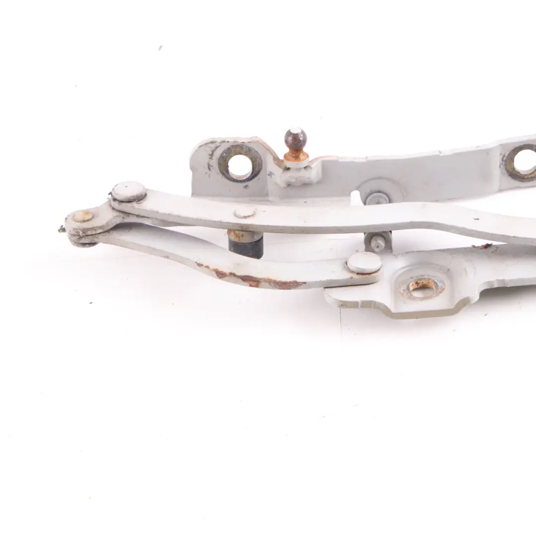 BMW E46 Convertible Trunk Lid Hinge Rear Right O/S Titan Silver - 354 8222716 - SKU 7028580-TS - Part number 7028580