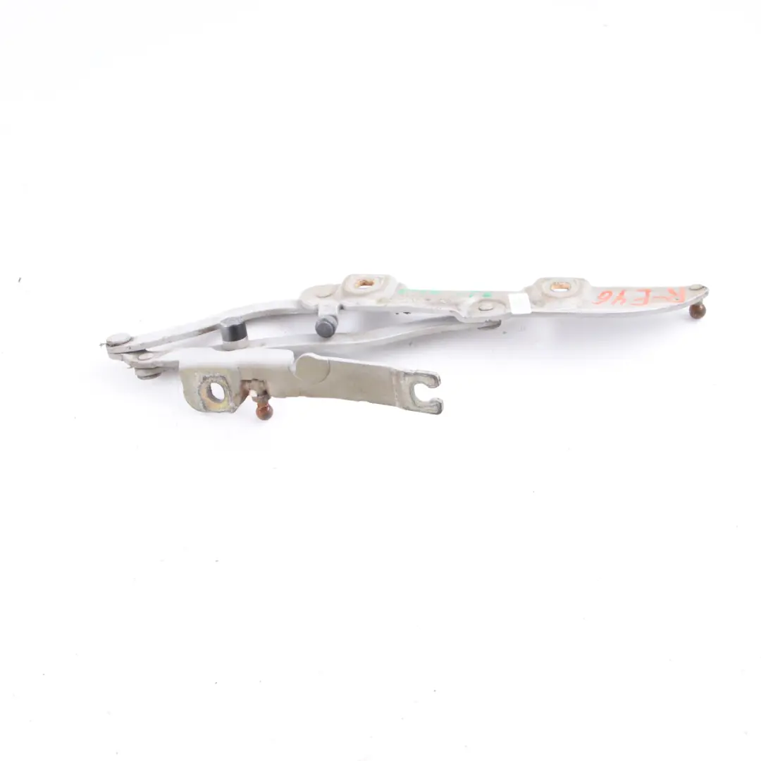 BMW E46 Convertible Trunk Lid Hinge Rear Right O/S Titan Silver - 354 8222716 - SKU 7028580-TS - Part number 7028580