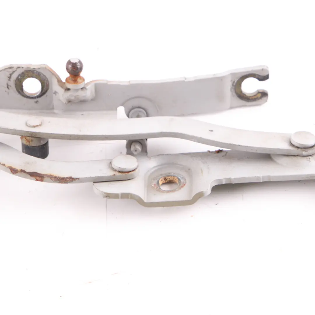 Trunk Lid Hinge Rear Right O/S Titan Silver - 354 8222716 to BMW E46 Convertible with Part number 7028580 BMW E46 Convertible Trunk Lid Hinge Rear Right O/S Titan Silver - 354 8222716 - SKU 7028580-TS - Part number 7028580