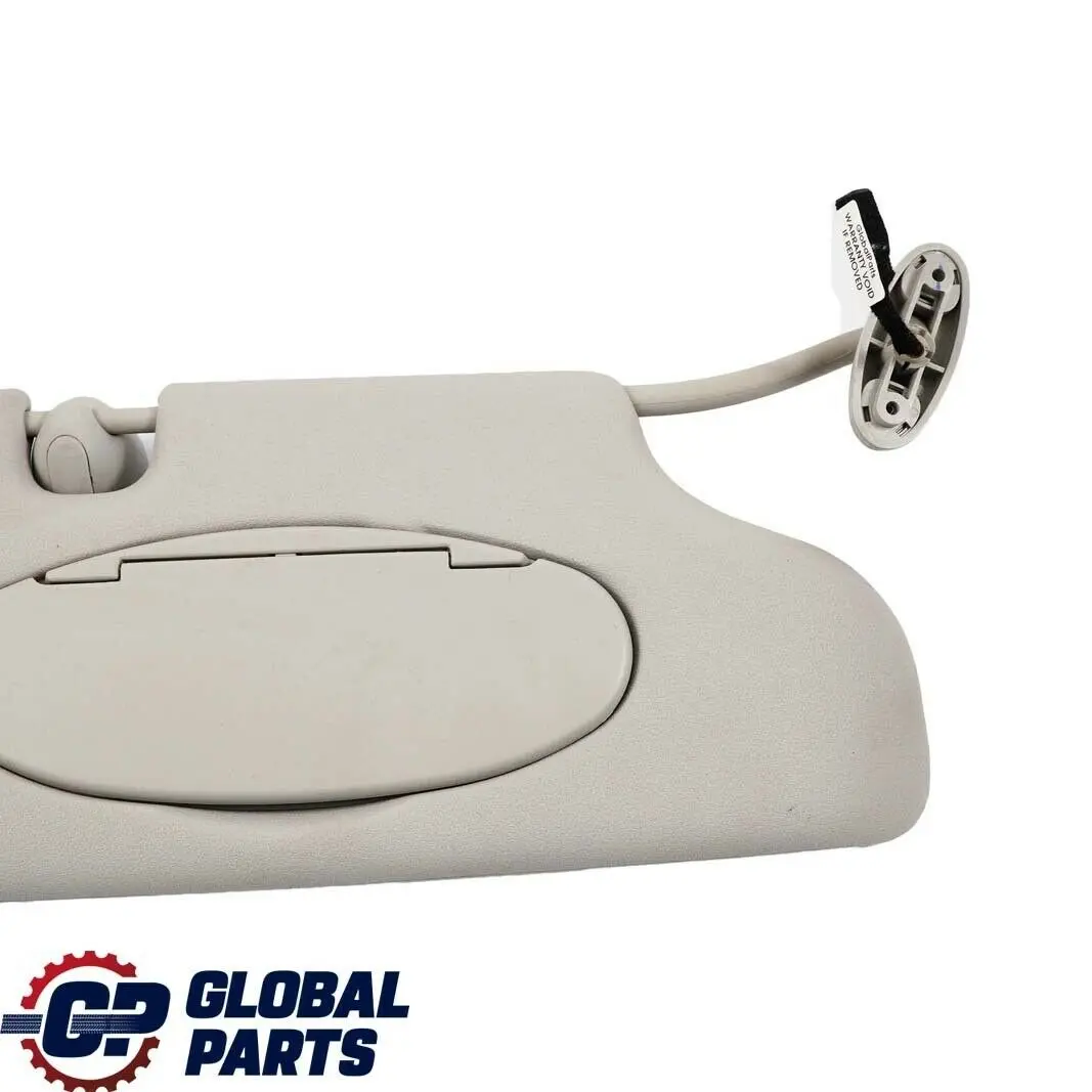 Sun Visor Mirror Illuminated Right O/S Horizon Grey to Mini Cooper R50 R53 with Part number 7029860 Mini Cooper R50 R53 Sun Visor Mirror Illuminated Right O/S Horizon Grey - SKU 7029860 - Part number 7029860