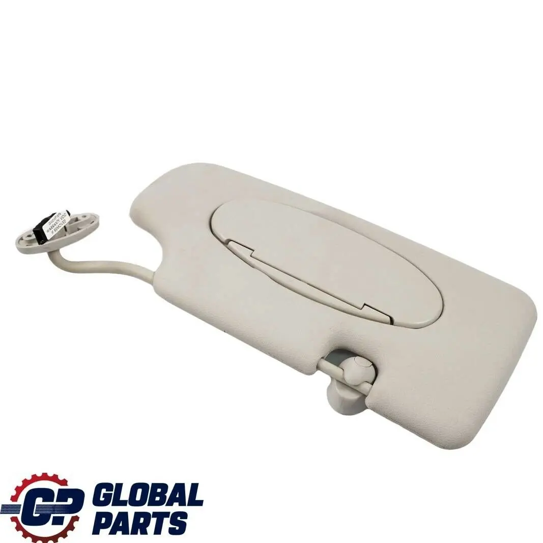 Espejo visera parasol iluminado gris horizonte para Mini Cooper R50 R53 con número de pieza 7029860 Mini Cooper R50 R53 Espejo visera parasol iluminado gris horizonte - SKU 7029860 - Número de pieza 7029860