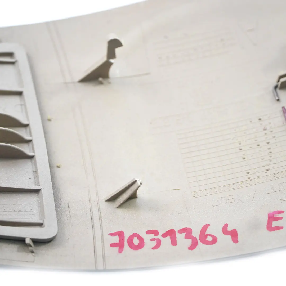 BMW Z4 E85 Mitte Mittelkonsole hinten Verkleidung Abdeckung Beige - SKU 7031364 - Teilenummer 7031364