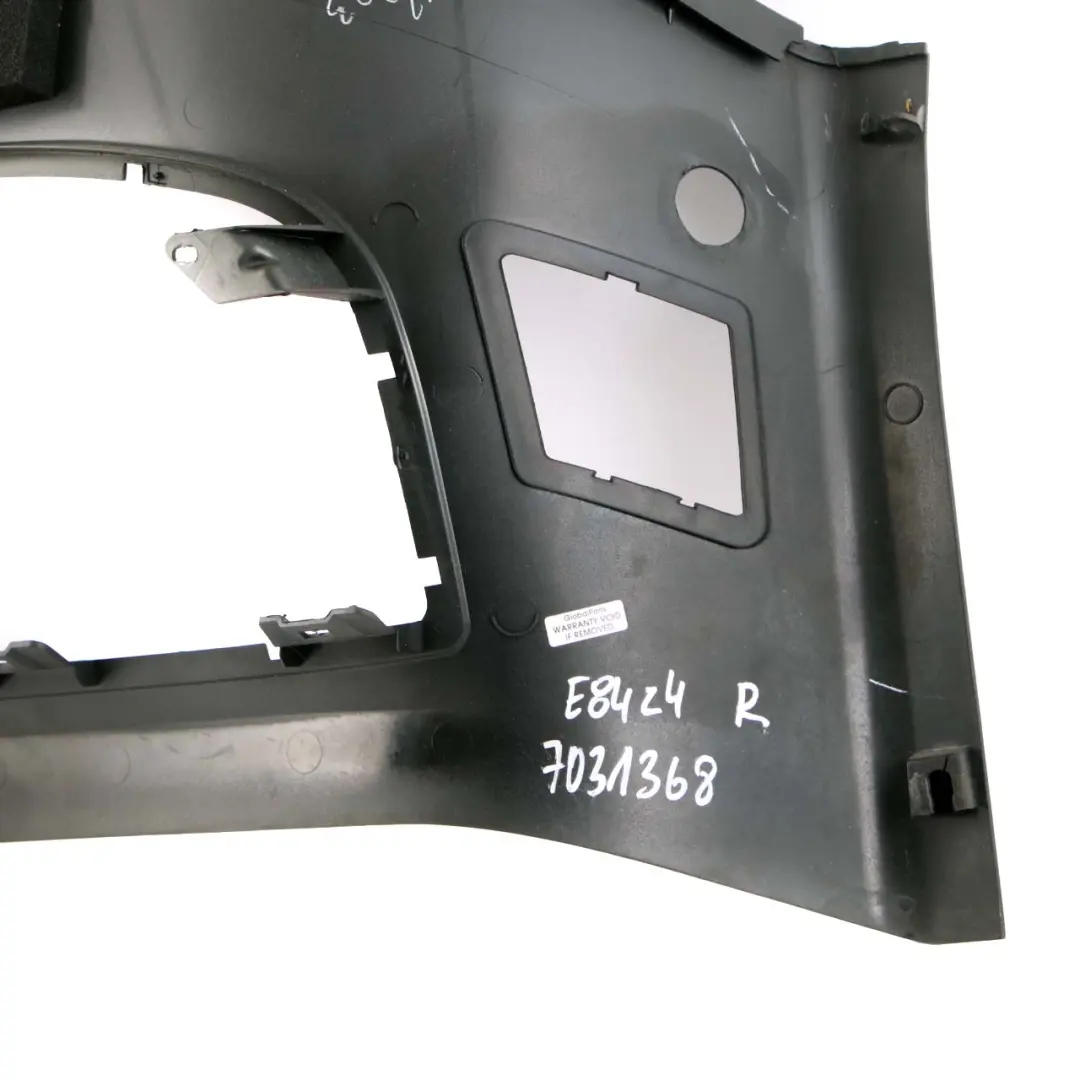 BMW Z4 Series E85 Cover Trunk Top Rear Right O/S Trim Panel Black - SKU 7031368 - Part number 7031368