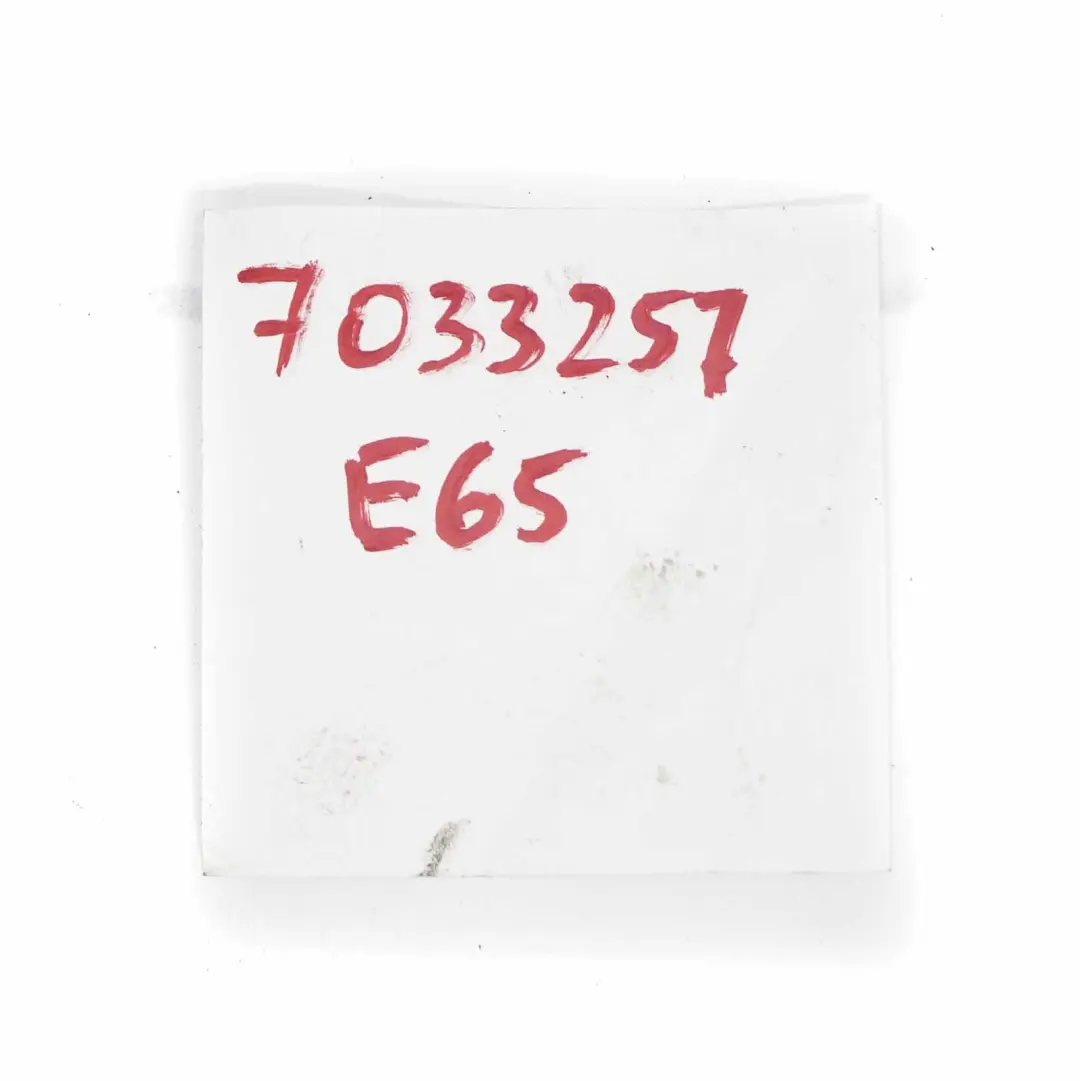 BMW E65 E66 Rear Window Covering Bottom Moulding Strip Rubber - SKU 7033257 - Part number 7033257