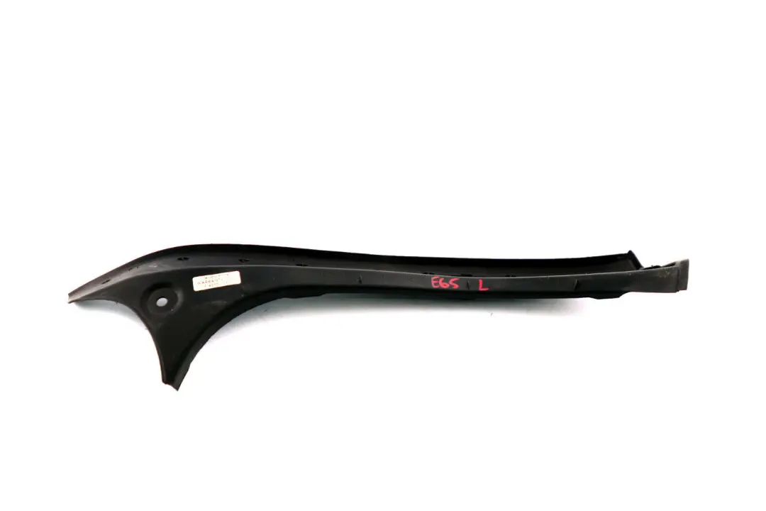 BMW 7 Series E65 E66 E67 Left N/S Water Channel Cover Rear Boot Trim Duct - SKU 7033259 - Part number 51717033259