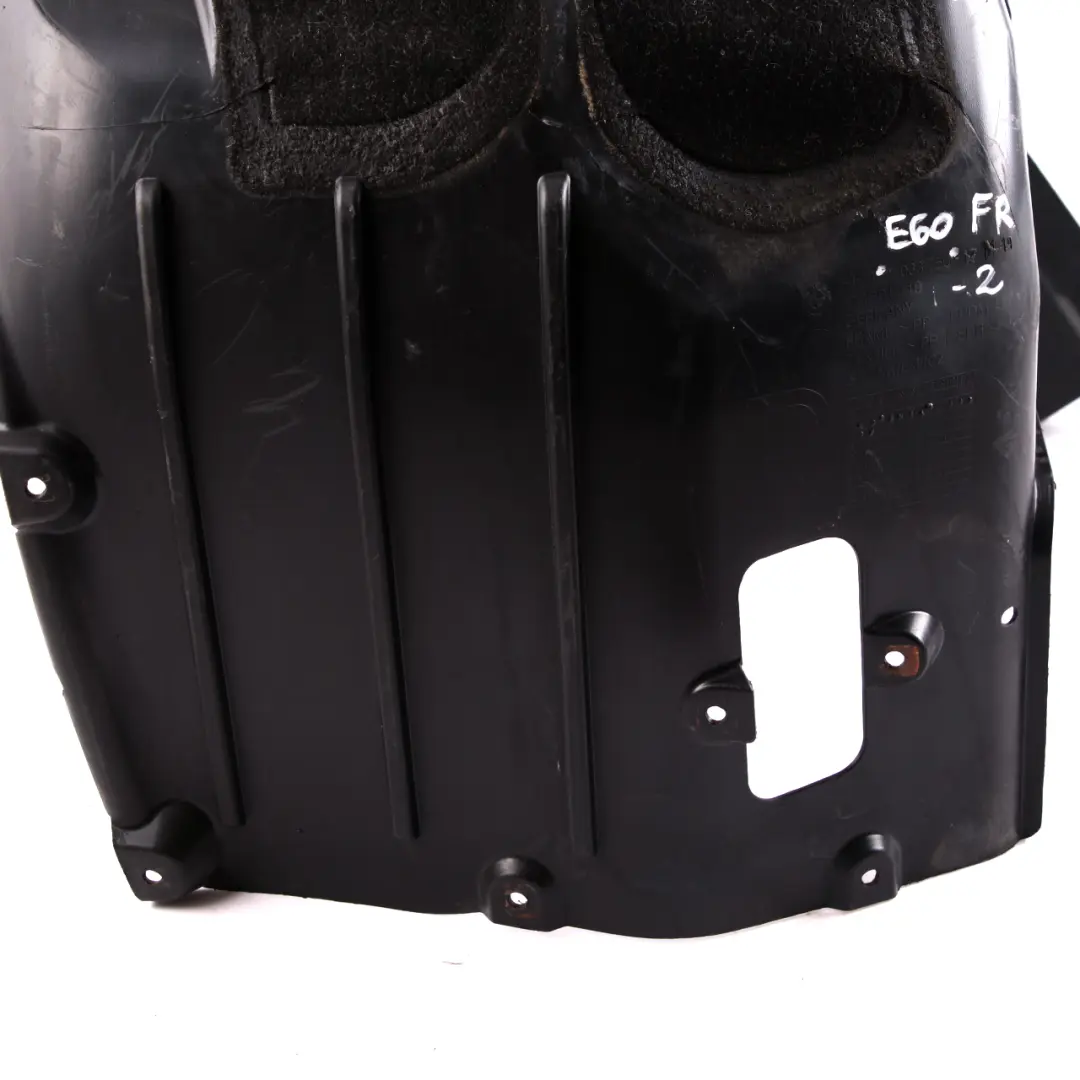 Front Right O/S Wheel Arch Cover Housing Splash Guard to BMW E60 E61 with Part number 7033750 BMW E60 E61 Front Right O/S Wheel Arch Cover Housing Splash Guard - SKU 7033750-2 - Part number 7033750