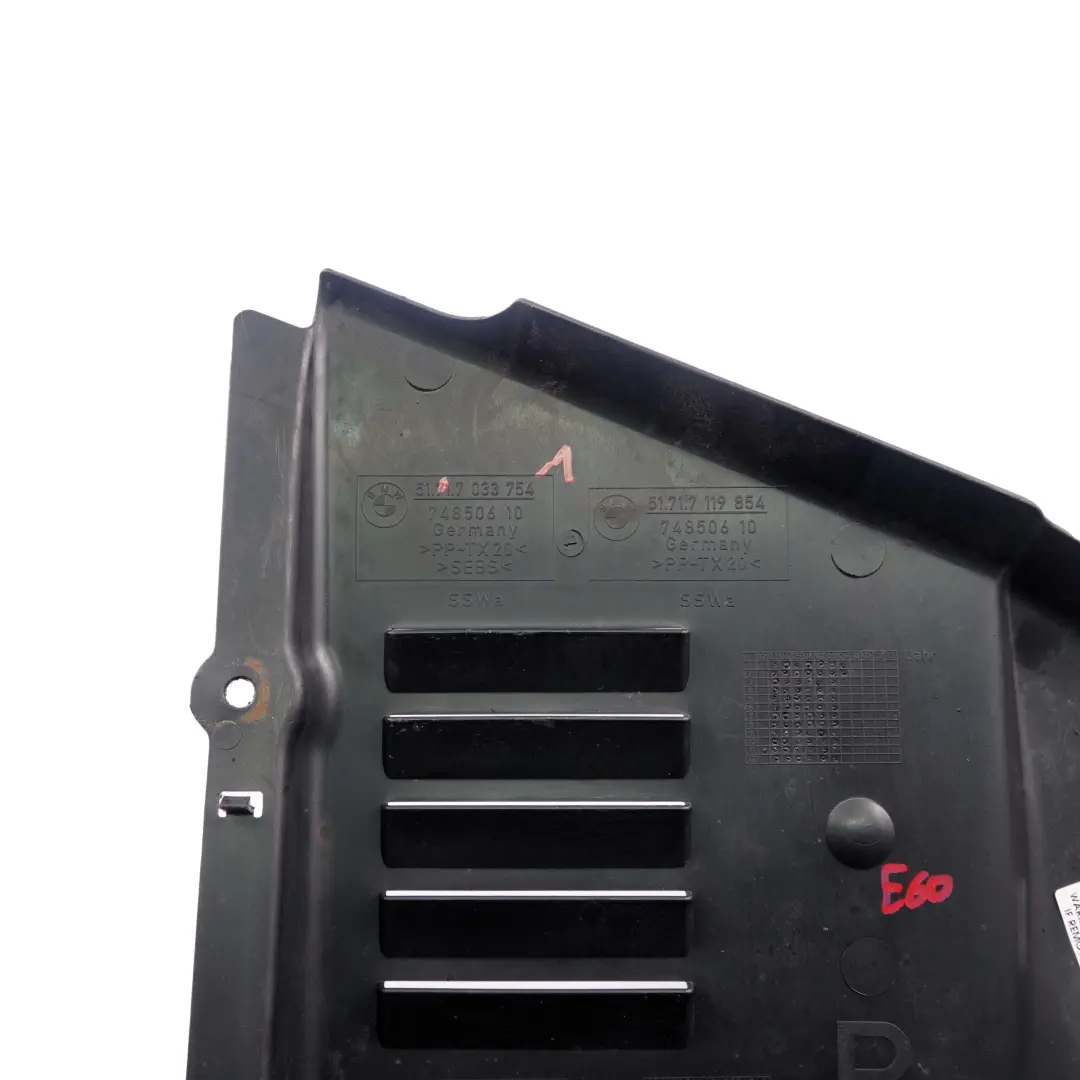 BMW E60 LCI Osłona podwozia trójkąt prawy przód - SKU 7033754-1 - Numer Części 7033754