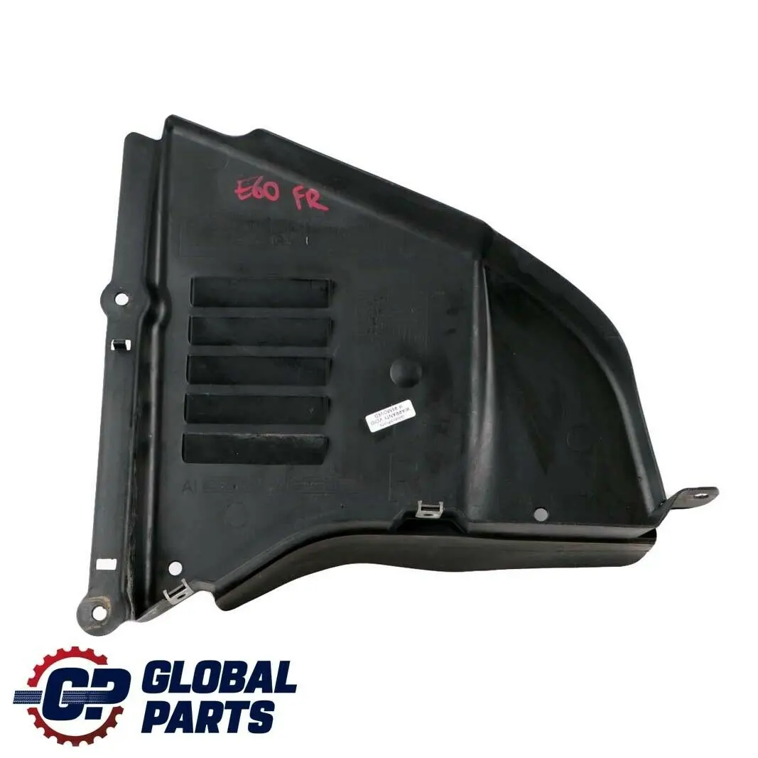 Bottom Engine Splash Shield Front Right O/S to BMW 5 Series E60 E61 LCI Cover with Part number 7033754 BMW 5 Series E60 E61 LCI Cover Bottom Engine Splash Shield Front Right O/S - SKU 7033754 - Part number 7033754