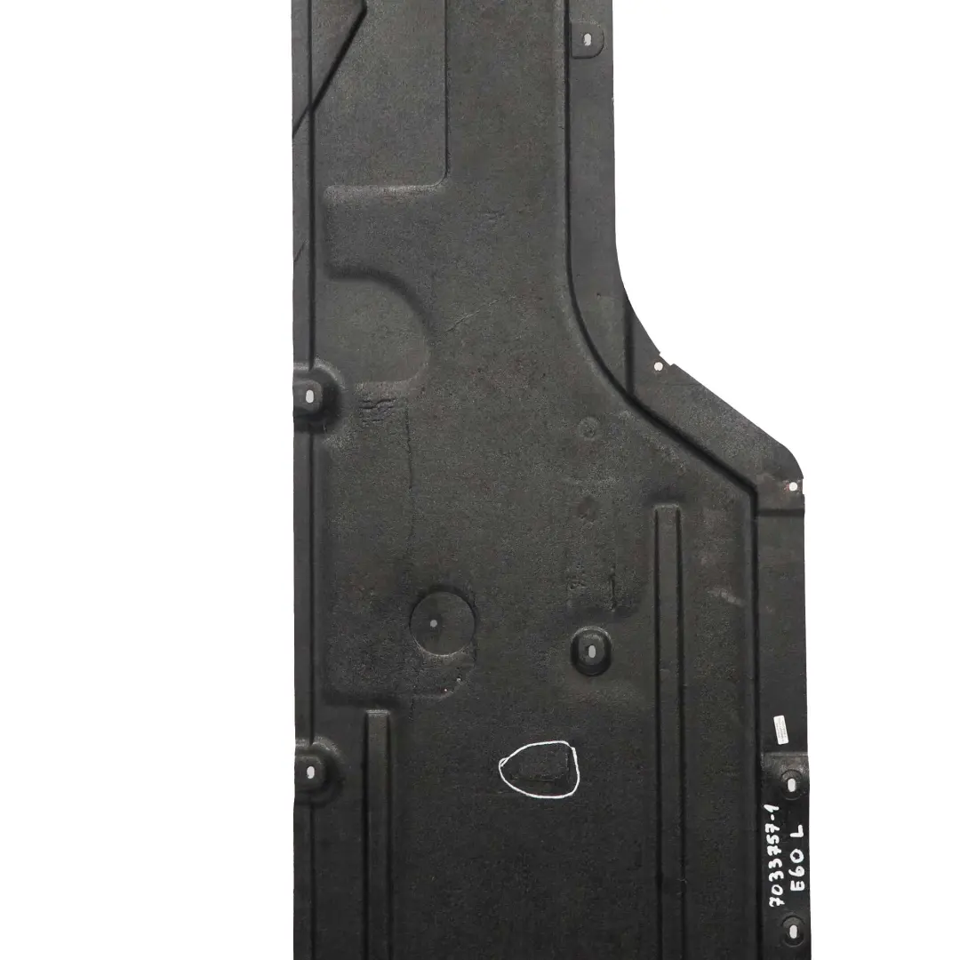 BMW E60 E61 Underbody Underfloor Tray Cover Panel Left N/S - SKU 7033757-1 - Part number 7033757