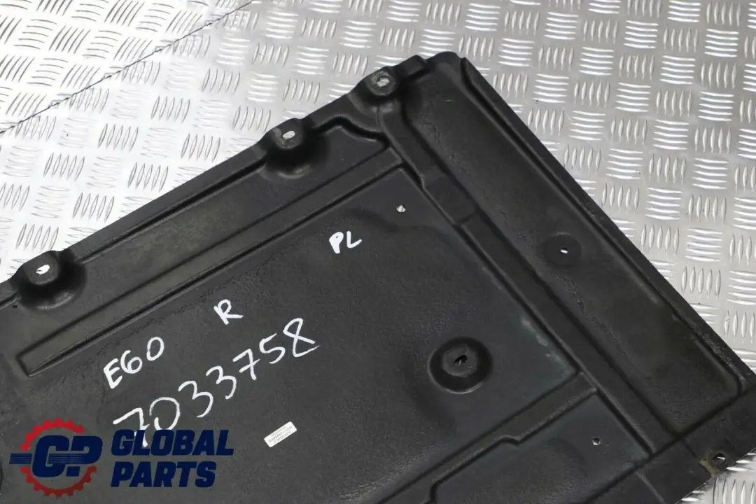 BMW 5 er E60 E61 Unterbodenverkleidung Verkleidung rechts - SKU 7033758 - Teilenummer 7033758