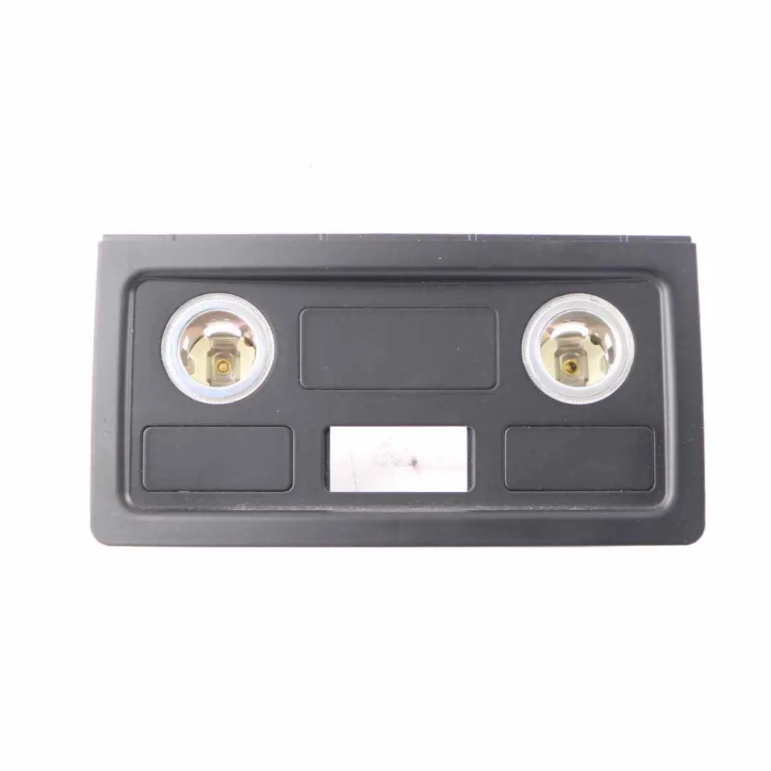 Consola Central Trasera Acabado Plastico Negro para BMW E60 con número de pieza 7034100 BMW E60 Consola Central Trasera Acabado Plastico Negro - SKU 7034100-1 - Número de pieza 7034100