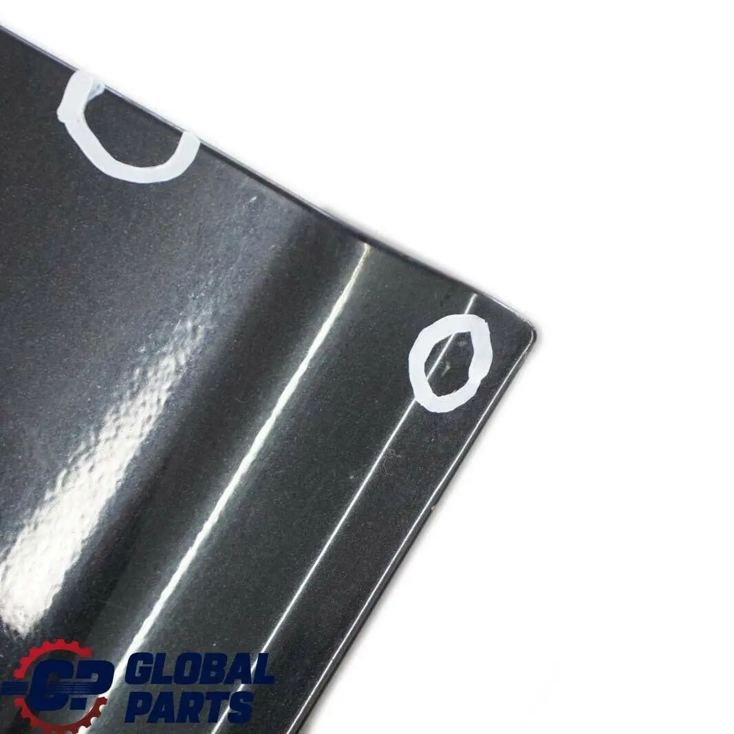 Door Front Left N/S Black Sapphire Metallic - 475 to BMW 3 E46 Saloon Touring with Part number 7034151 BMW 3 E46 Saloon Touring Door Front Left N/S Black Sapphire Metallic - 475 - SKU 7034151-BS - Part number 7034151
