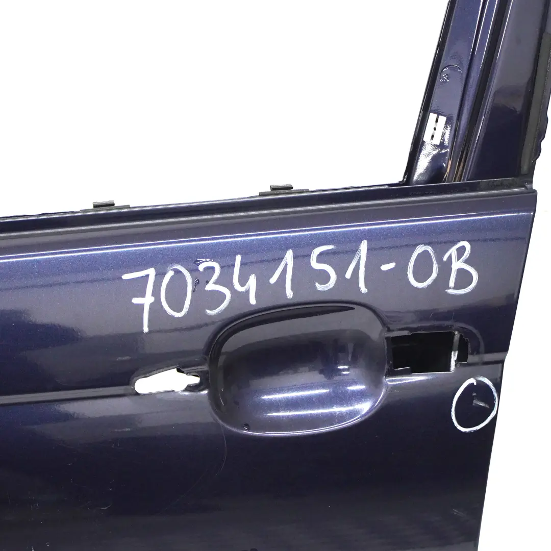 BMW E46 Puerta Delantera Izquierda Orientblau Azul Metalizado - 317 - SKU 7034151-OB - Número de pieza 7034151