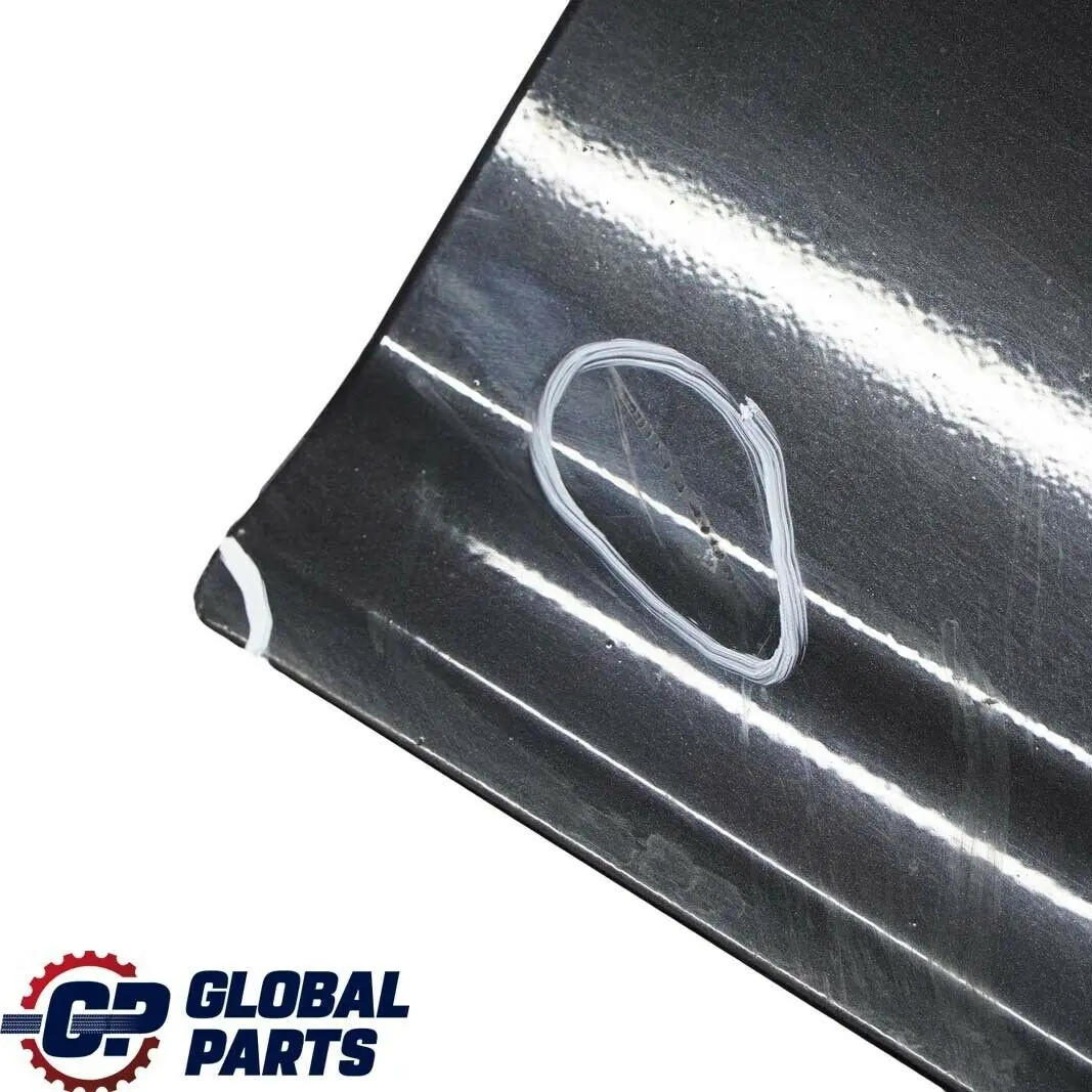 Door Front Right O/S Black Sapphire Metallic - 475 to BMW 3 E46 Saloon Touring with Part number 7034152 BMW 3 E46 Saloon Touring Door Front Right O/S Black Sapphire Metallic - 475 - SKU 7034152-BS - Part number 7034152