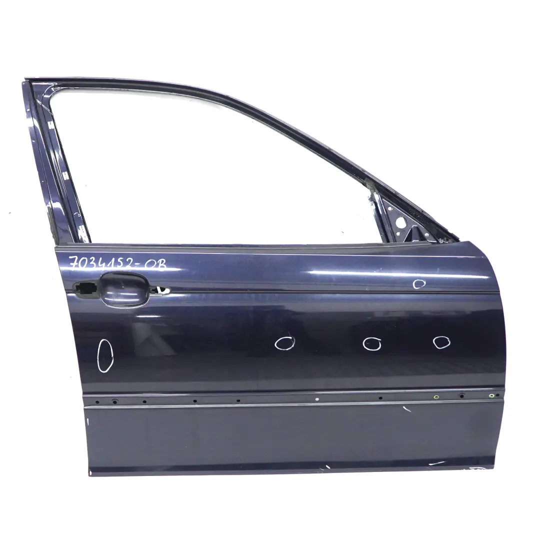Tür Vorne Rechts Orientblau Blue Metallic - 317 für BMW E46 Limousine Touring mit Teilenummer 7034152 BMW E46 Limousine Touring Tür Vorne Rechts Orientblau Blue Metallic - 317 - SKU 7034152-OB - Teilenummer 7034152