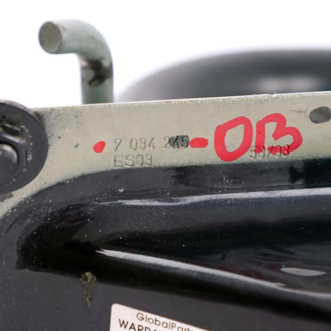 Left Trunk Lid Boot Tailgate Hinge N/S Obsidian Black 197 to BMW 5 Series E60 LCI with Part number 7111387 BMW 5 Series E60 LCI Left Trunk Lid Boot Tailgate Hinge N/S Obsidian Black 197 - SKU 7034245-OB - Part number 7111387