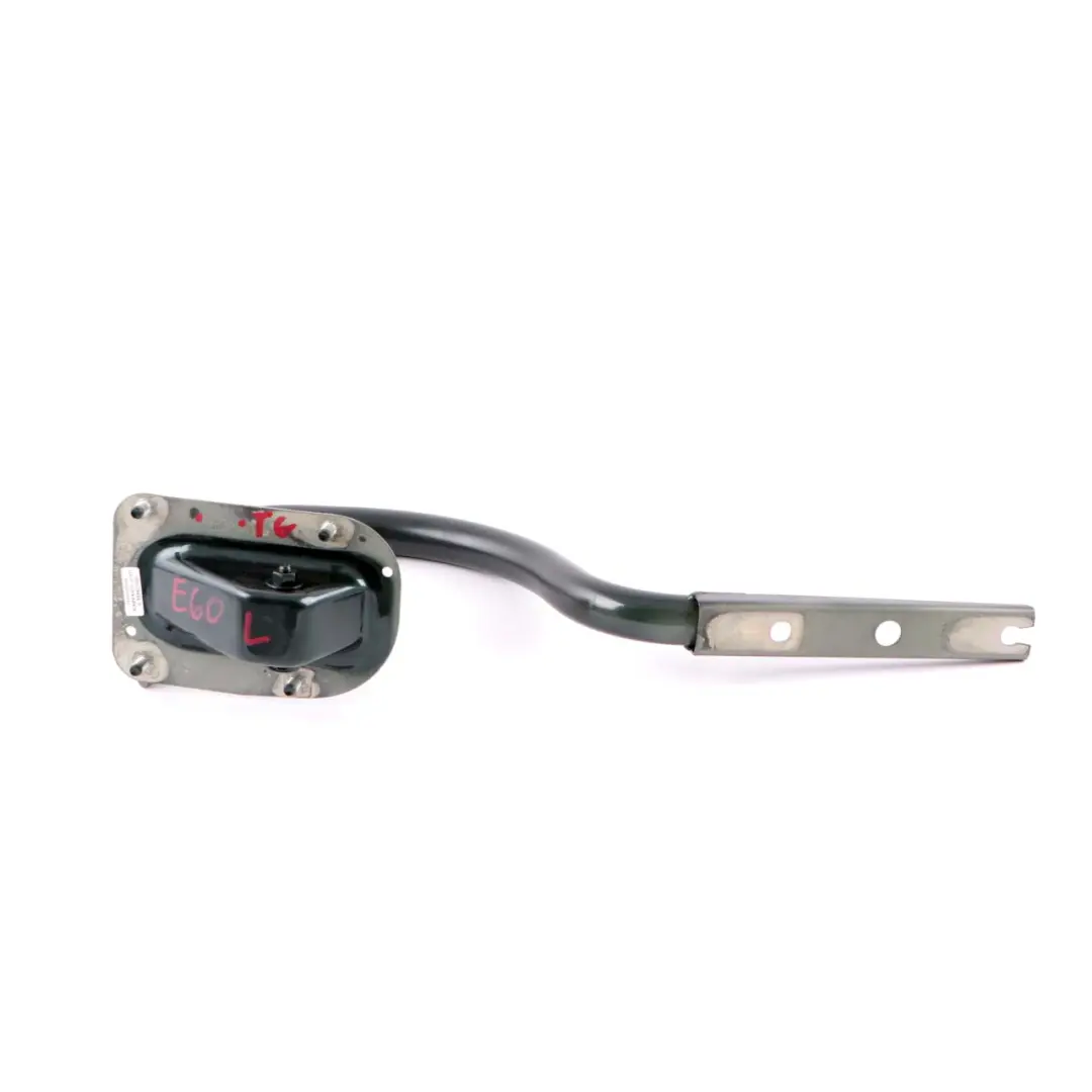 BMW 5 E60 LCI Left Trunk Lid Boot Tailgate Hinge N/S Tiefgruen Deep Green A43 - SKU 7034245-TG - Part number 7111387