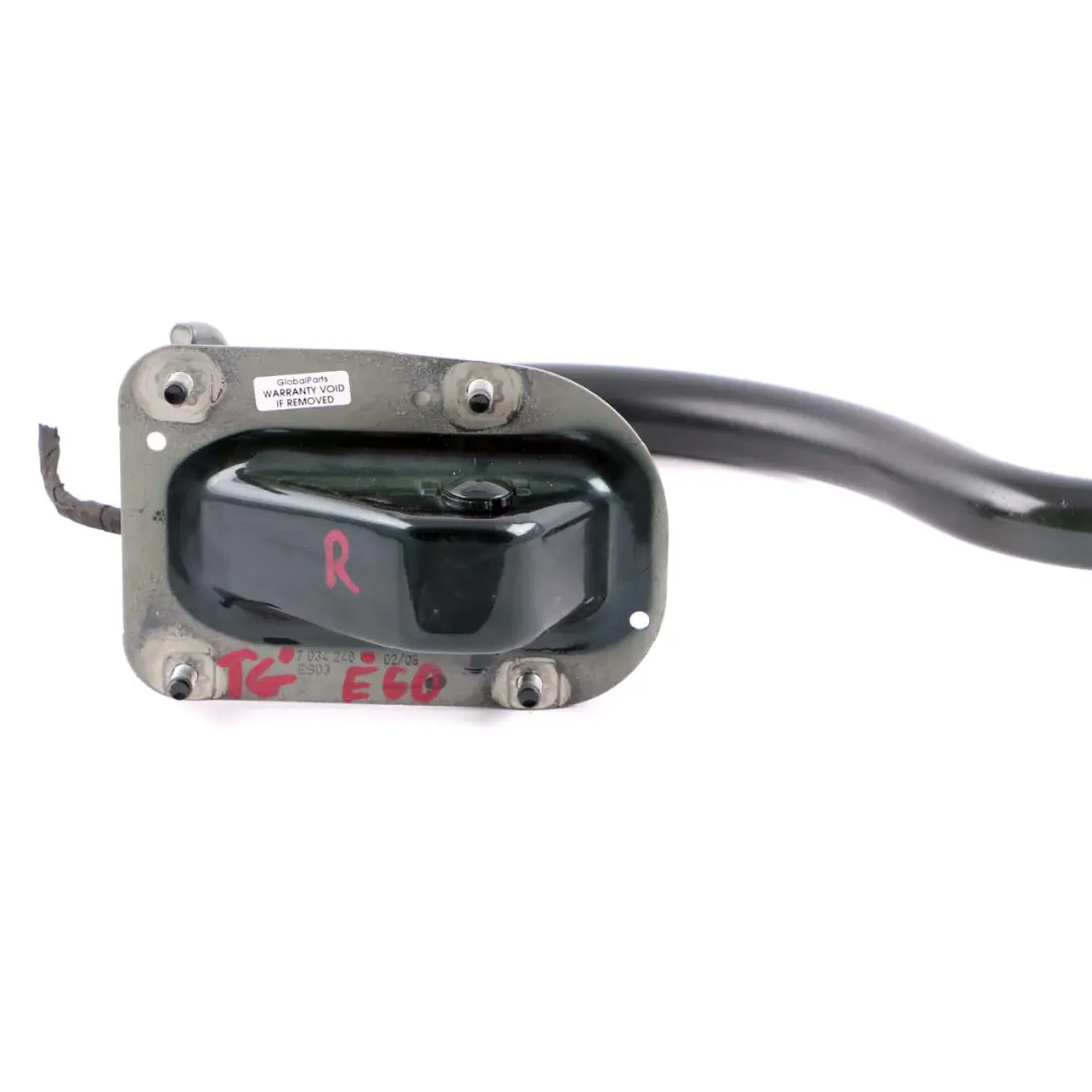 BMW 5 E60 Right O/S Trunk Lid Boot Tailgate Hinge Tiefgruen Deep Green A43 - SKU 7034246-TG - Part number 7111388