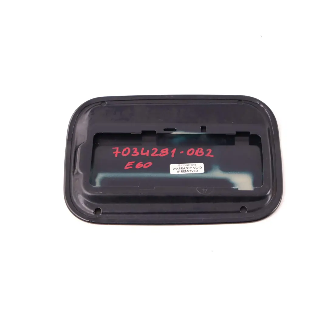 Fill In Flap Orientblau Blue Metallic to BMW 5 Series 2 E60 E61 Fuel Cover with Part number 7034281 BMW 5 Series 2 E60 E61 Fuel Cover Fill In Flap Orientblau Blue Metallic - SKU 7034281-OB2 - Part number 7034281