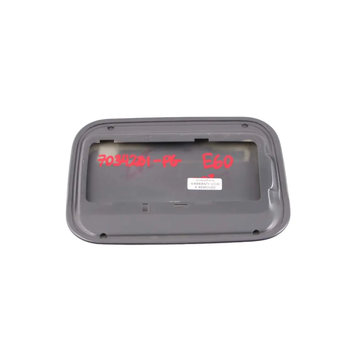 Filler Fill-In Flap Cover Cap Platingrau Grey Metallic - A68 to BMW E60 E61 Fuel with Part number 7034281 BMW E60 E61 Fuel Filler Fill-In Flap Cover Cap Platingrau Grey Metallic - A68 - SKU 7034281-PG - Part number 7034281