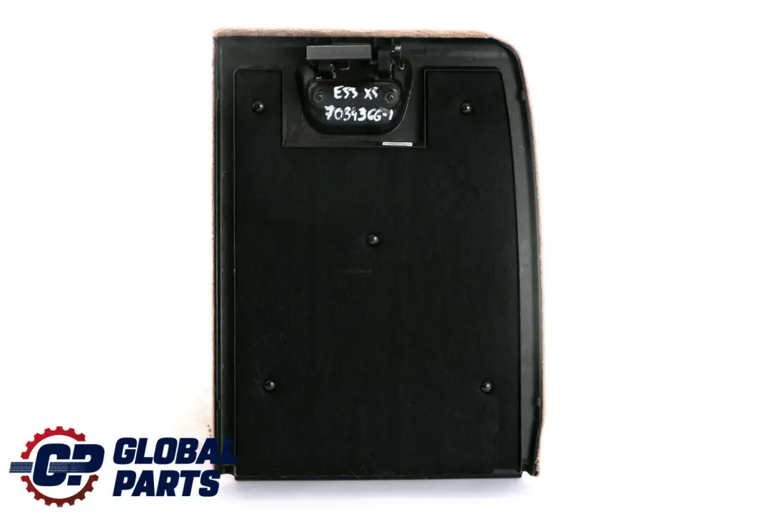 BMW X5 Series E53 Right Trunk Lid Flap Interior Side Panel Cover Hellbeige Beige - SKU 7034366-1 - Part number 7034366
