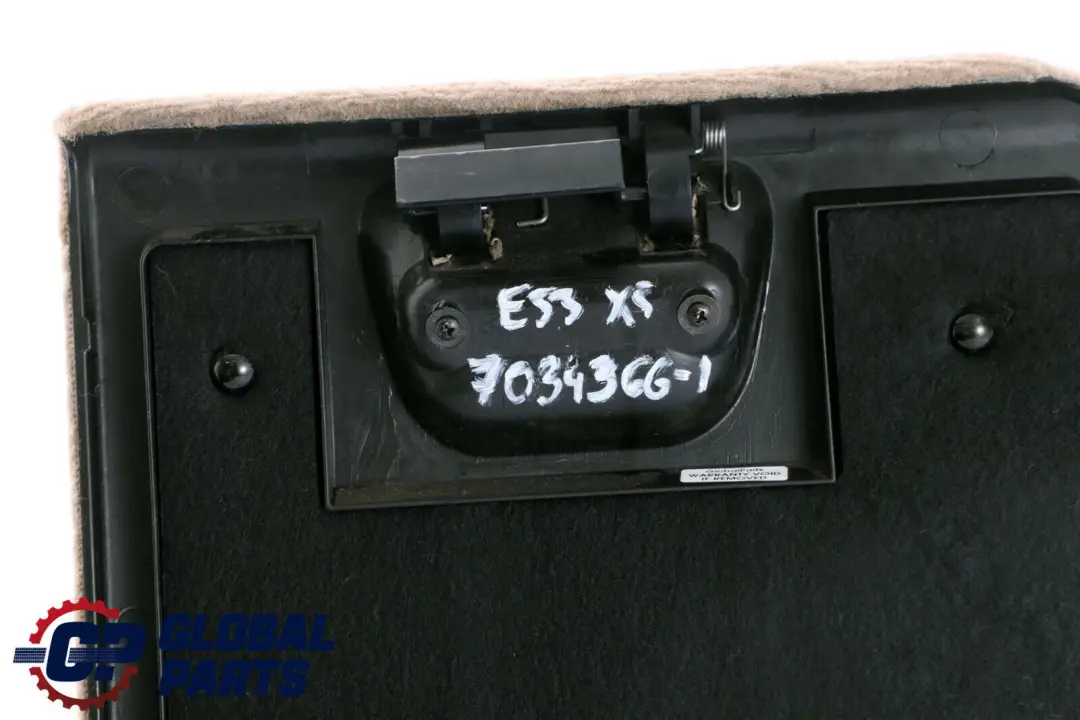 Clapet Rumble Droite Beige Clair 2 Dkl Beige pour BMW X5 E53 à propos du numéro de pièce 7034366 BMW X5 E53 Clapet Rumble Droite Beige Clair 2 Dkl Beige - SKU 7034366-1 - Numéro de pièce 7034366