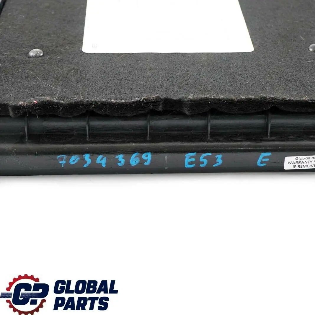 Left N/S Trunk Lid Flap Interior Side Panel Cover Hellbeige Beige to BMW X5 E53 with Part number 7034369 BMW X5 E53 Left N/S Trunk Lid Flap Interior Side Panel Cover Hellbeige Beige - SKU 7034369 - Part number 7034369