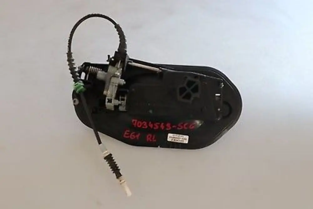 Komplett Türgriff Hinten Links Spacegrau Metallic für BMW E60 E61 mit Teilenummer 7034543 BMW E60 E61 Komplett Türgriff Hinten Links Spacegrau Metallic - SKU 7034543-SCG - Teilenummer 7034543