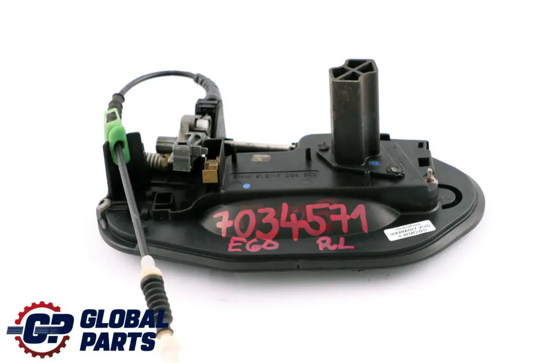 Podstawa Mocowanie Klamki Drzwi Lewy Tył do BMW E60 E61 o numerze 7034571 BMW E60 E61 Podstawa Mocowanie Klamki Drzwi Lewy Tył - SKU 7034571-1 - Numer Części 7034571