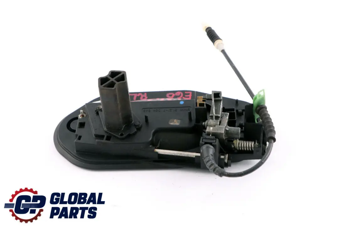 BMW E60 E61 Carrier Base Exterior Manija De La Puerta Trasera Izquierda 7199555 - SKU 7034571-1 - Número de pieza 7034571
