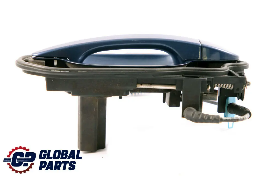 BMW E60 E61 Rear Right Grab Handle O/S Mysticblau Mystic Blue A07 - SKU 7034571-MYS3 - Part number 7034571