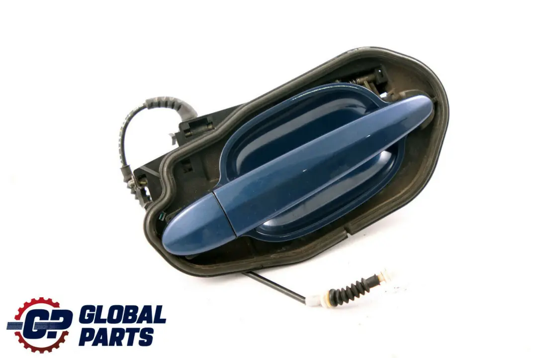 BMW E60 E61 Asidero trasero derecho Mysticblau Mystic Blue A07 - SKU 7034571-MYS3 - Número de pieza 7034571