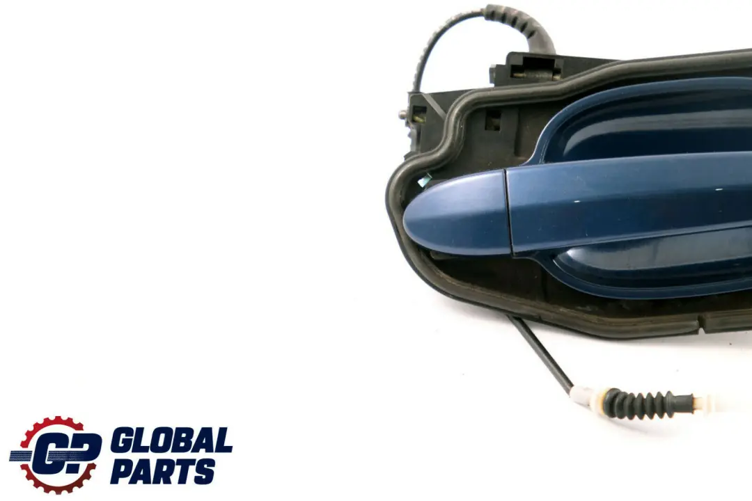 BMW E60 E61 Asidero trasero derecho Mysticblau Mystic Blue A07 - SKU 7034571-MYS3 - Número de pieza 7034571