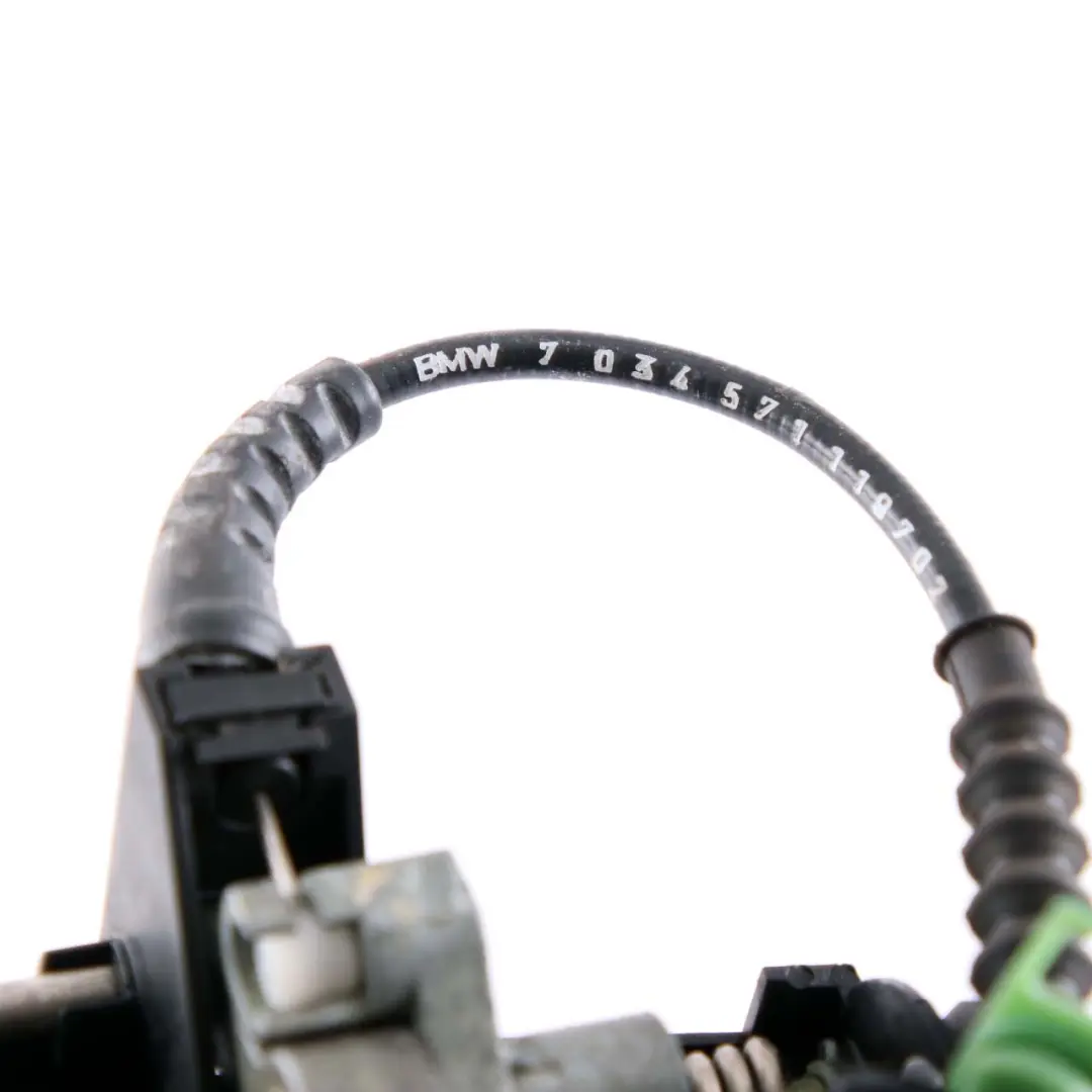 Complete Rear Left Grab Handle N/S Black Sapphire Metallic to BMW 5 Series E60 E61 with Part number 7034571 BMW 5 Series E60 E61 Complete Rear Left Grab Handle N/S Black Sapphire Metallic - SKU 7034571-BS2 - Part number 7034571