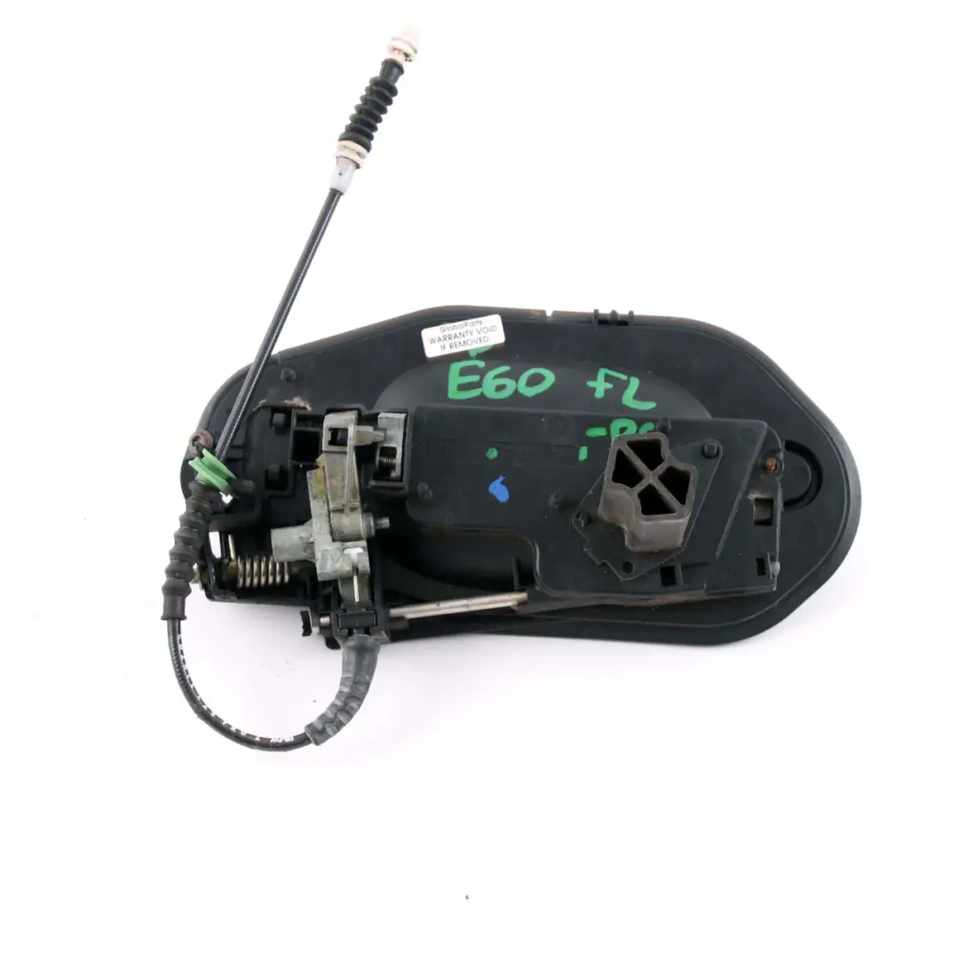 Complete Rear Left Grab Handle N/S Black Sapphire Metallic to BMW 5 Series E60 E61 with Part number 7034571 BMW 5 Series E60 E61 Complete Rear Left Grab Handle N/S Black Sapphire Metallic - SKU 7034571-BS2 - Part number 7034571