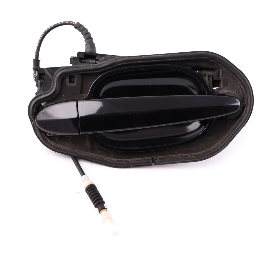 Griffbügel Hinten Links Black Sapphire 475 für BMW E60 E61 mit Teilenummer 7034571 BMW E60 E61 Griffbügel Hinten Links Black Sapphire 475 - SKU 7034571-BS - Teilenummer 7034571