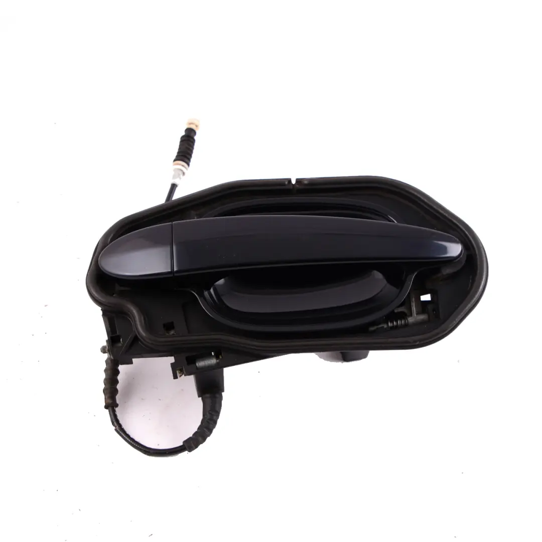 BMW E60 E61 Maniglia Posteriore Sinistra Completa Carbonschwarz Nero 416 - SKU 7034571-CAR - Numero di parte 7034571