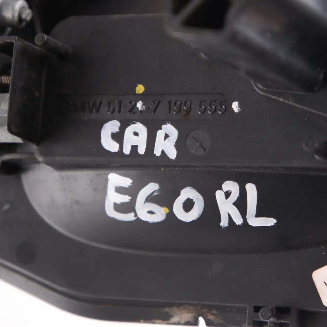BMW E60 E61 Klamka Drzwi Tył Lewo Czarna Carbonschwarz - 416 - SKU 7034571-CAR - Numer Części 7034571