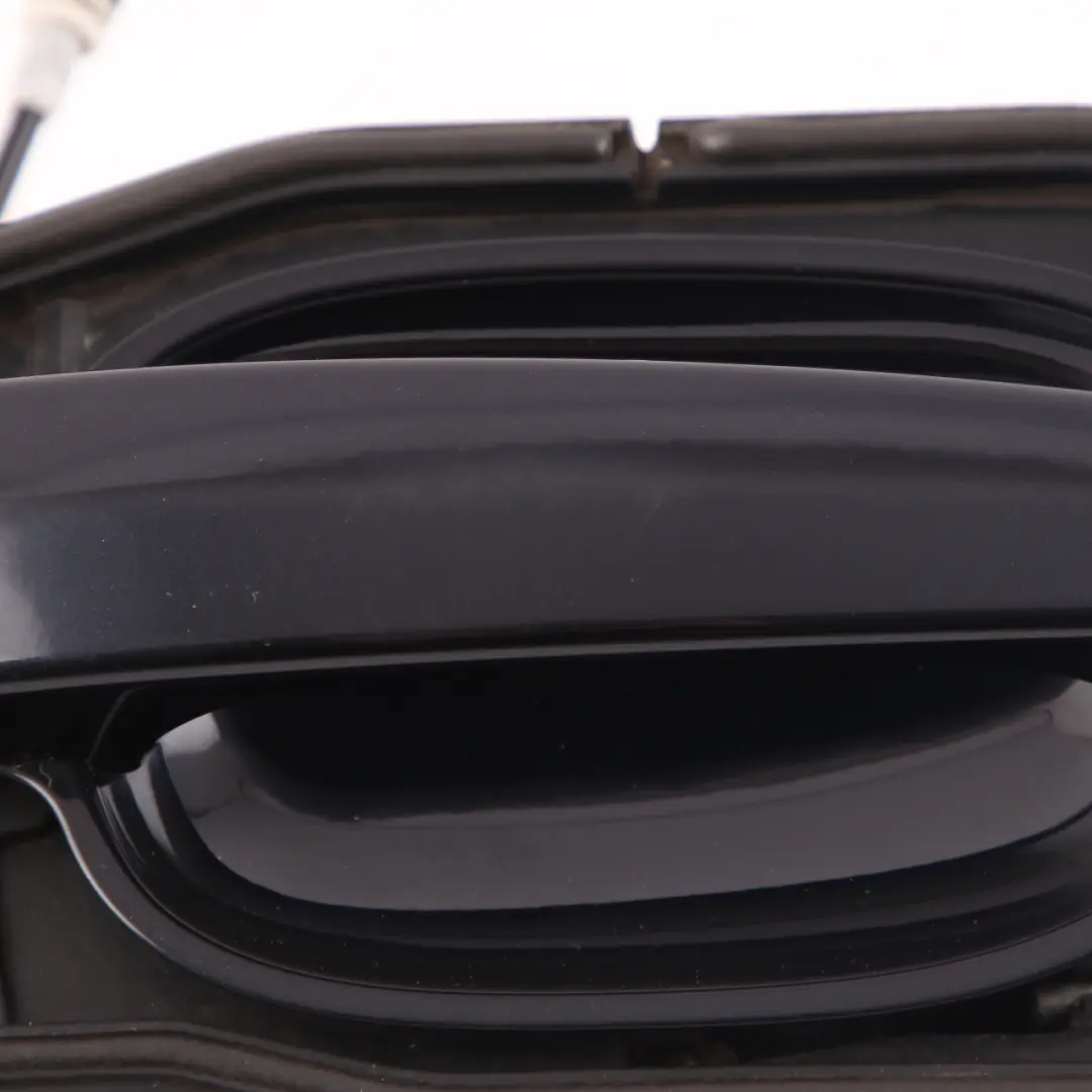 BMW E60 E61 Complete Rear Grab Handle Left N/S Carbonschwarz Black 416 - SKU 7034571-CAR - Part number 7034571