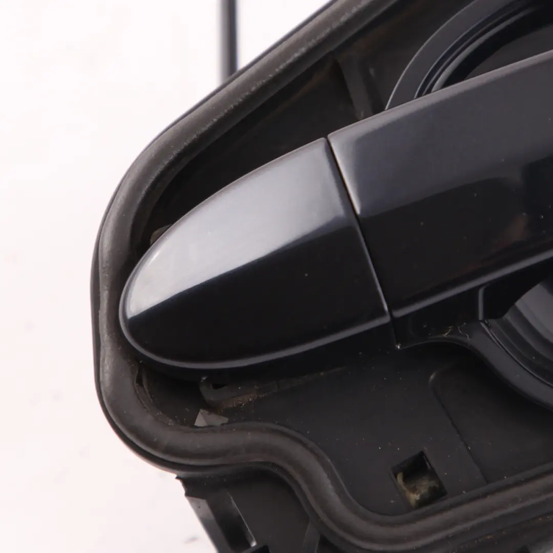 BMW E60 E61 Asidero Trasero Izquierdo Completo Carbonschwarz Negro 416 - SKU 7034571-CAR - Número de pieza 7034571