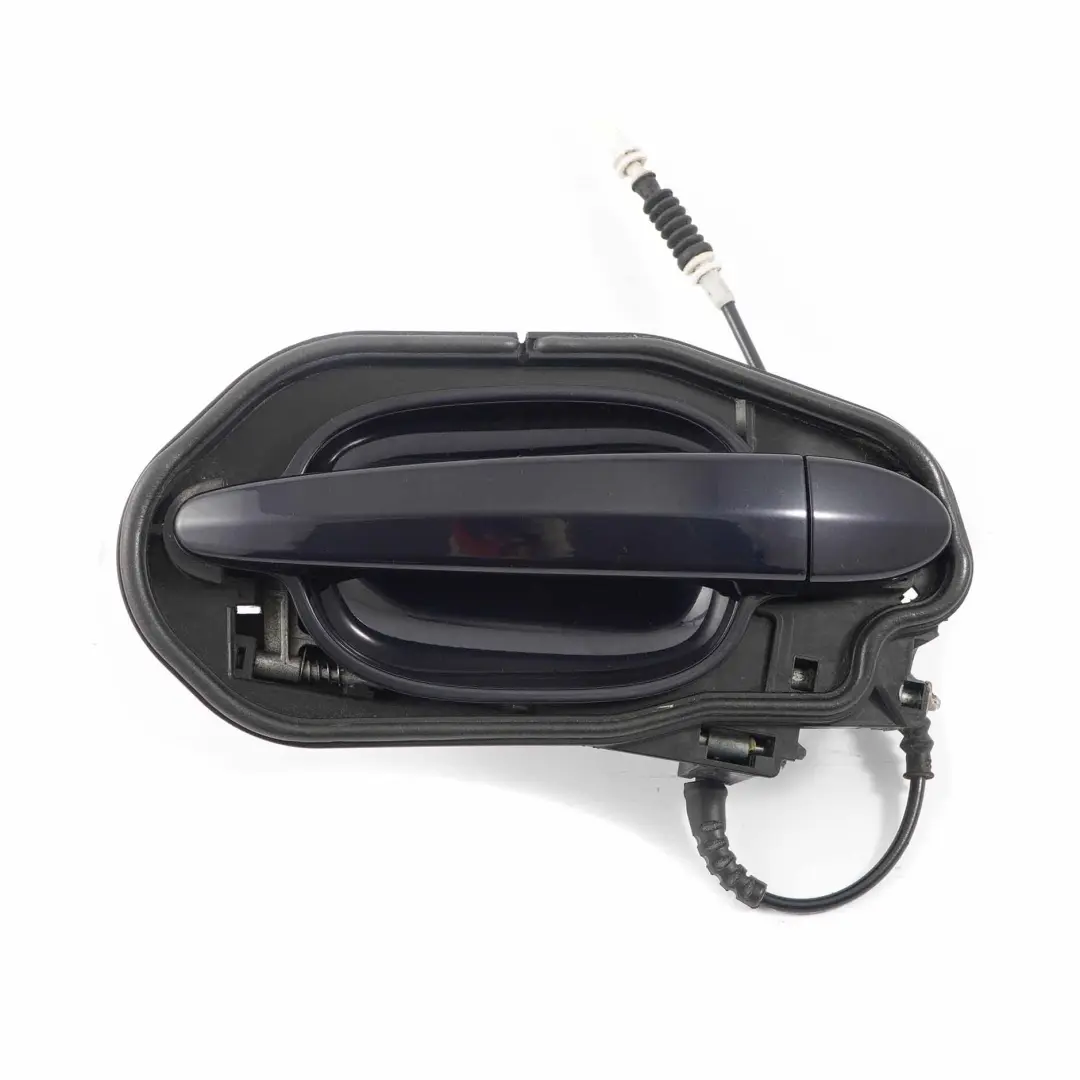 BMW E60 E61 Asidero Trasero Derecho Monacoblau Metalizado Azul Monaco A35 - SKU 7034571-MB1 - Número de pieza 7034571